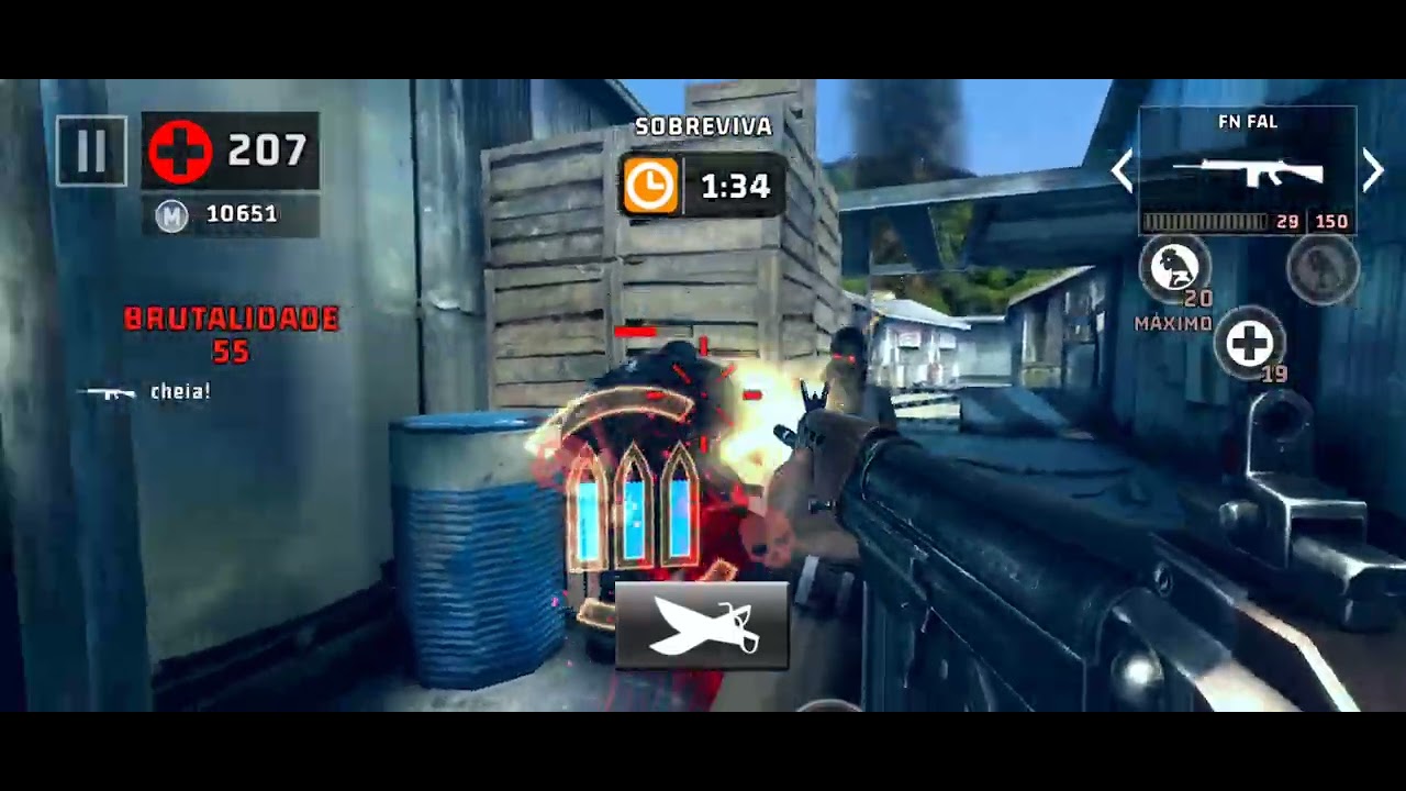 Dead Trigger 2 - Missão Diária - FN FAL