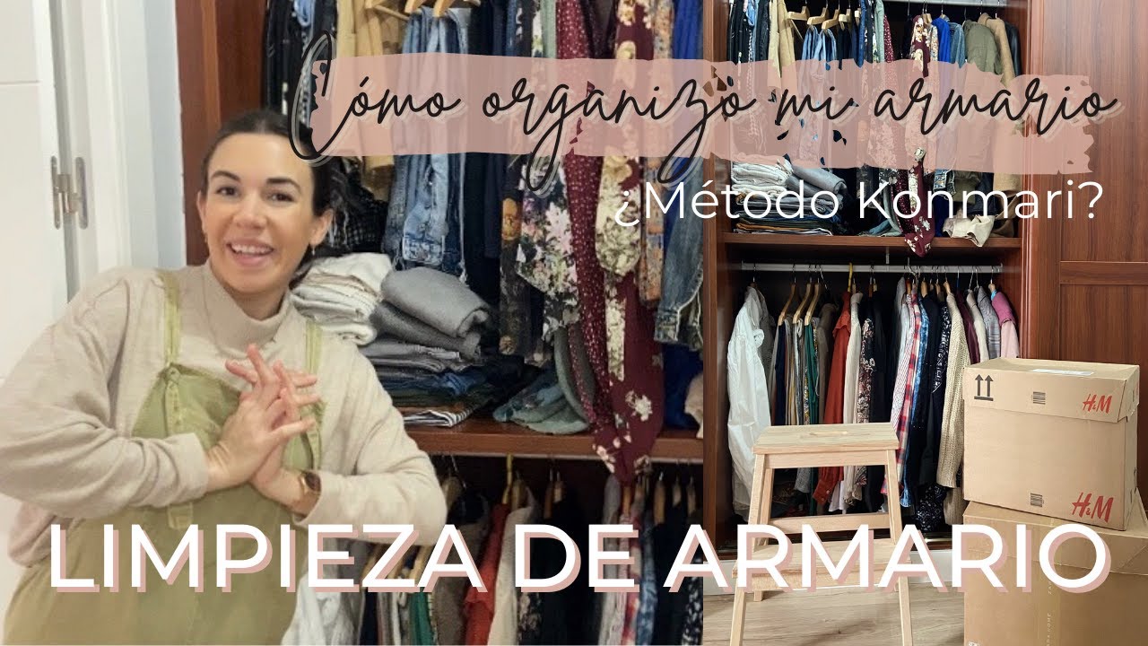 Decluttering | Orden y limpieza de mi armario | Método Konmari | Tips de organización 📦🧺
