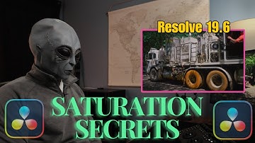 Davinci Resolve 19 - Saturation Techniques