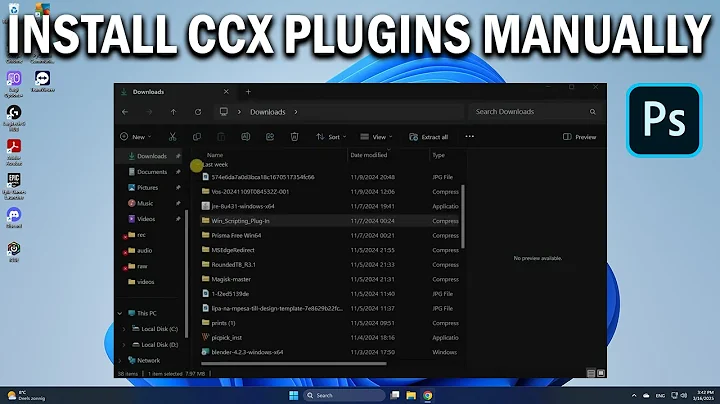 How To Install Photoshop CCX Plugins Manually in Any Windows PC or Laptop - Easy Fix