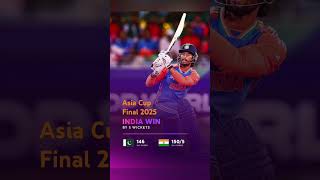 Tilak Varma The Hero🔥India vs Pakistan Asia Cup Final 2025🔥#indvspak #trending #tilakvarma #shorts