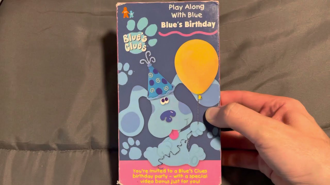 Blue S Clues Pool Party Vhs