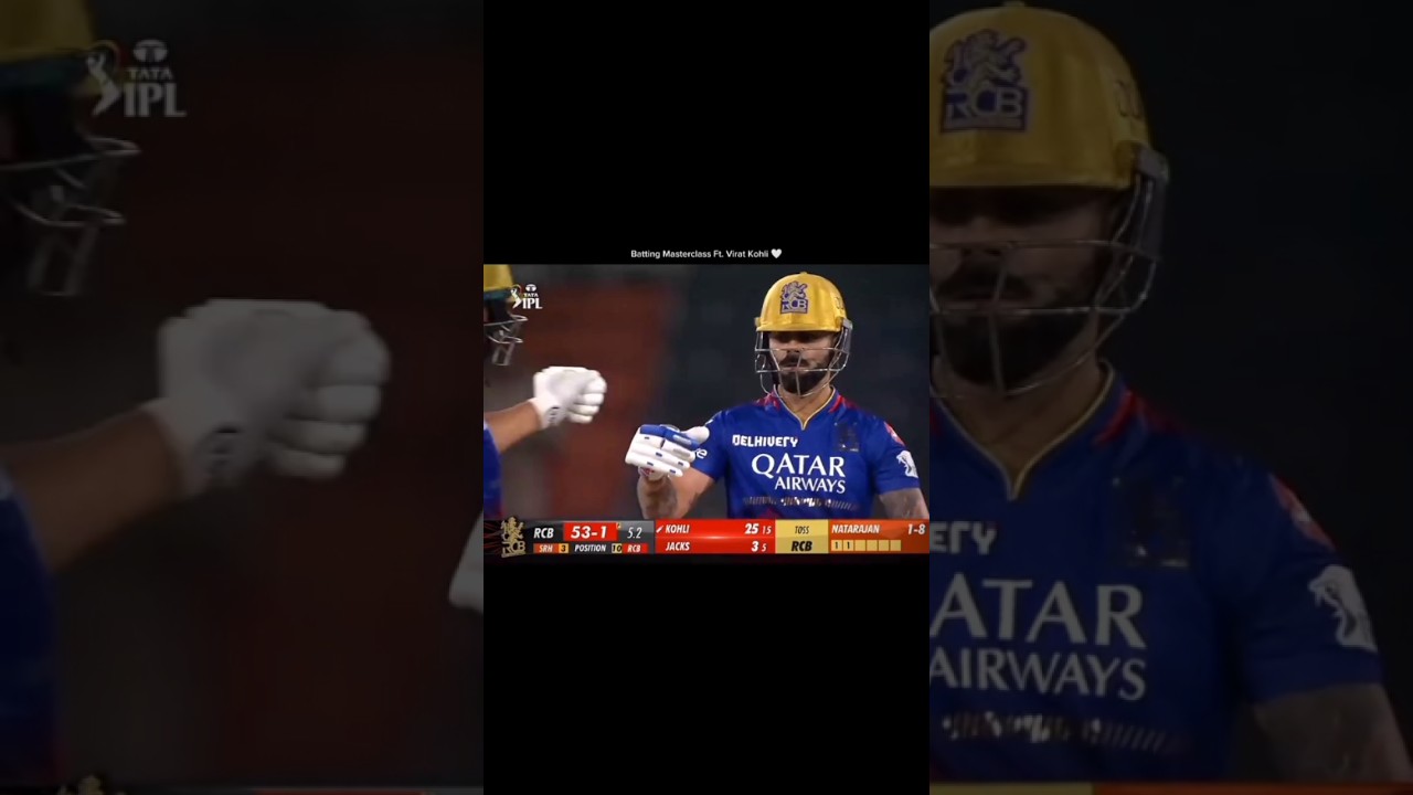 Batting Masterclass FT.Virat Kohli❤️ 