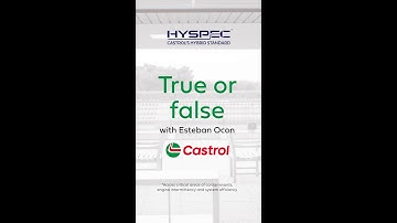 HYSPEC TRUE OR FALSE WITH BWT ALPINE F1Ⓡ TEAM DRIVER ESTEBAN OCON