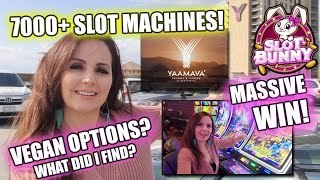 7000  Slot Machines? @Yaamava is serving it up hot! 🔥