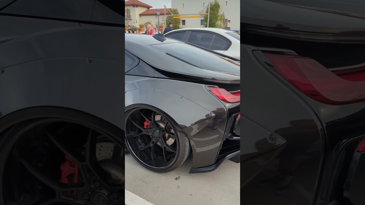 Widebody Bmw I8.... music choice ok? 🤣 