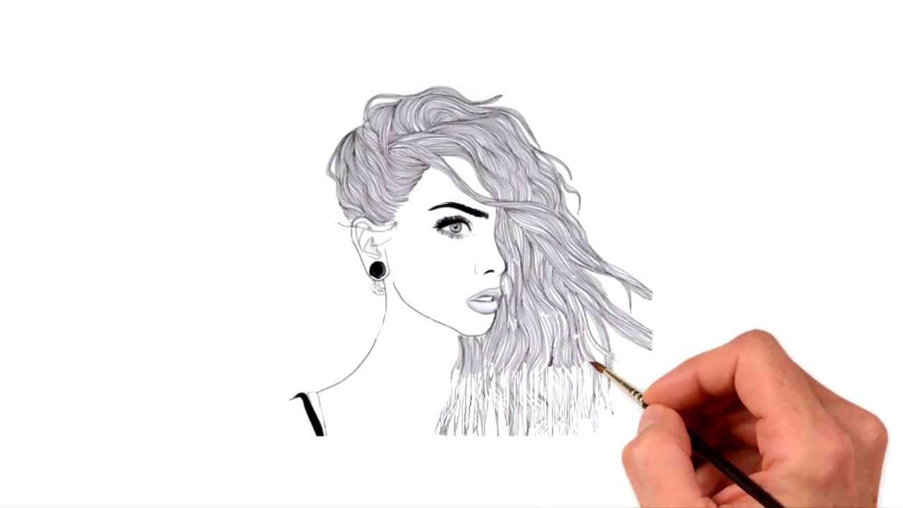 Our Favorite Lessons How To Draw A Beautiful Girl With A