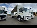 UD Nissan PKE &amp; Isuzu FTR Curtainside Trucks For Sale