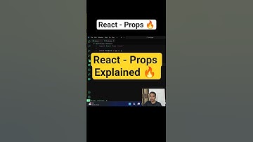 ⚡ React Props Explained in 60 Seconds | React JS Shorts in Hindi 🚀