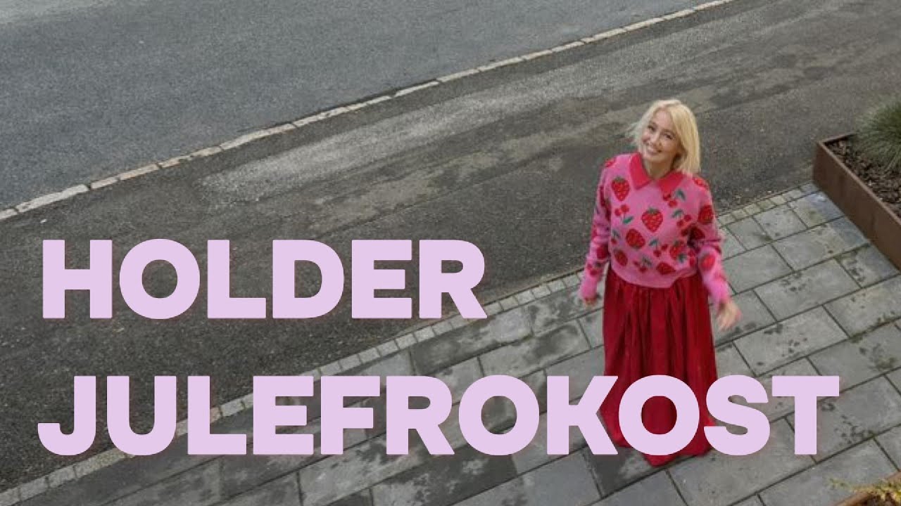 HOLDER KÆMPE JULEFROKOST! borddækning, oppyntning, madlavning og hygge *vlog