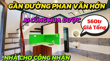 Hàng Hiếm chỉ 560tr 💥 sát đường Phan Văn Hớn,  chợ Bà Điểm 