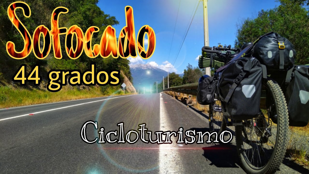 T05/E03. Un SOFOCANTE camino a San Fabian de Alico. Cicloturismo Chile