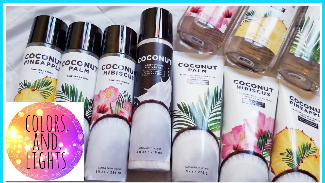 COCONUT BATH & BODY WORKS HAUL! YouTube