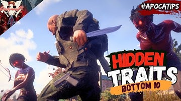 BEWARE These Hidden Traits in State of Decay 2 #ApocaTips