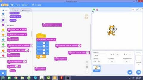 Tự học Scratch 3.0 bài 10: Nhóm khối lệnh âm thanh trong Scratch