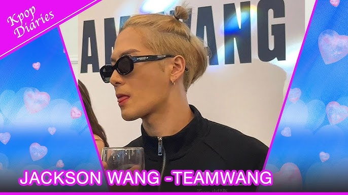 Watch how Jackson Wang styles the new TEAM WANG design: SPARKLES