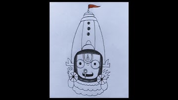 Rath yatra lord jagannath drawing easy #sketch #jagannath #rathyatra #drawing #art #jagannathdrawing
