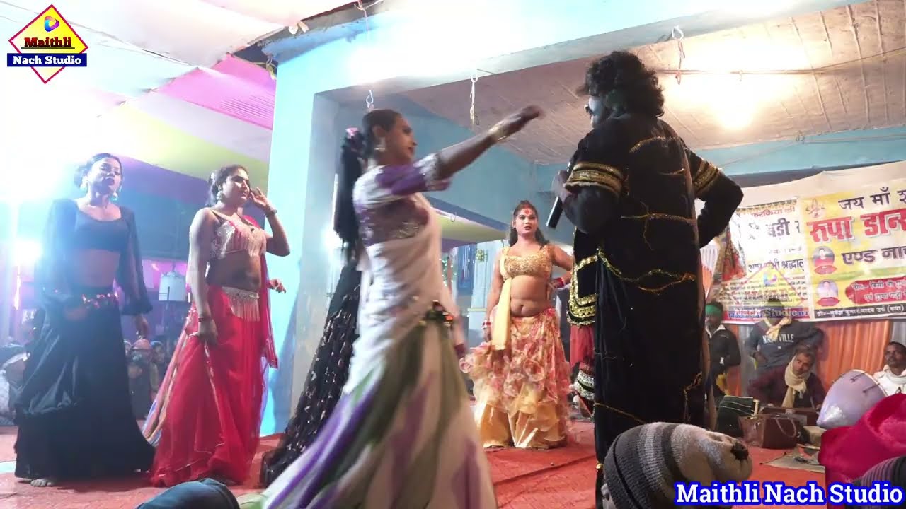 सुपरहिट नाच# रूदल हरण शोभिया नटीन भाग :-11 | सरस्वती पूजा मोहरा घाट में रूपा नाच पार्टी की प्रस्तुति