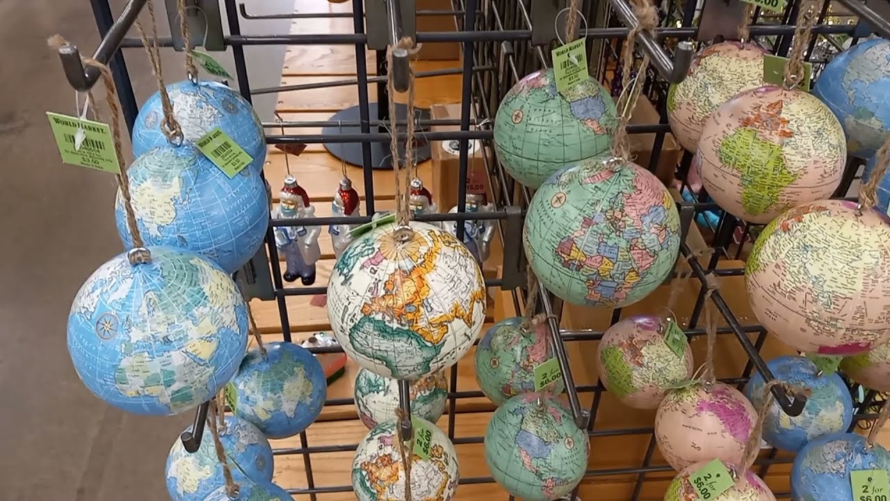 World Market setting up Christmas Decorations YouTube