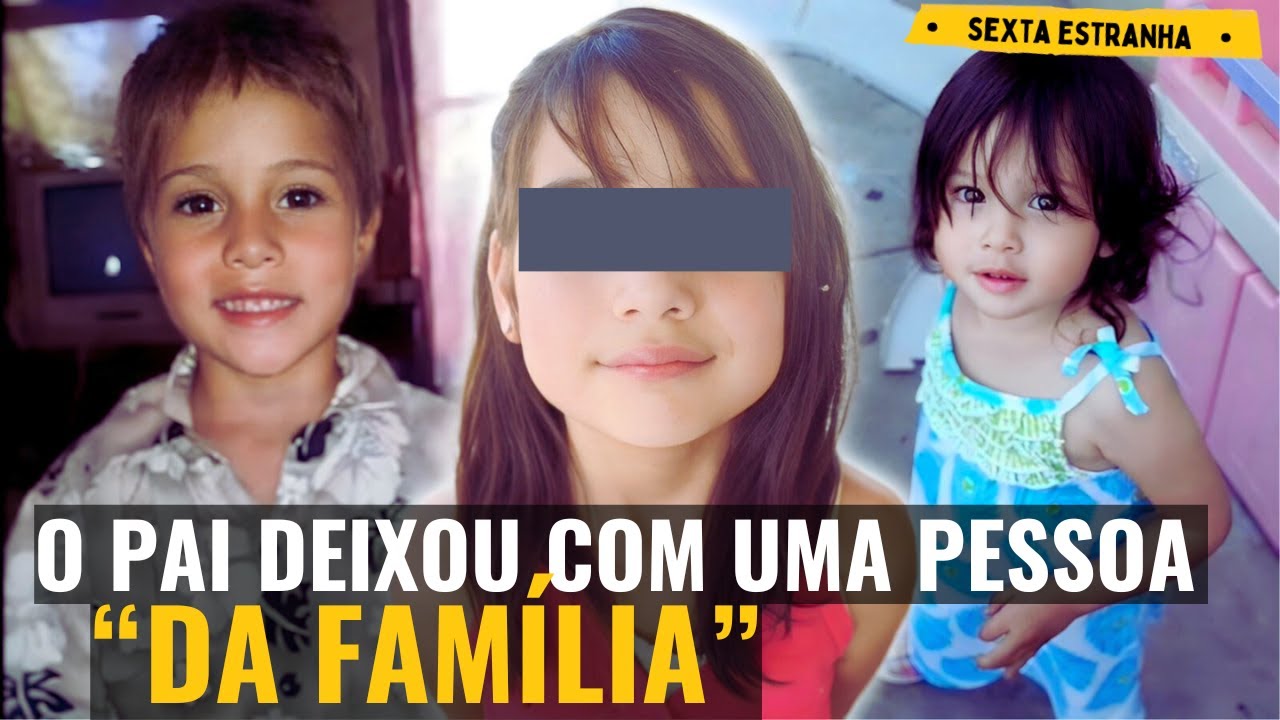 O pai deixou com uma pessoa “da família” | Os irmãozinhos Shaun e Delylah Tara