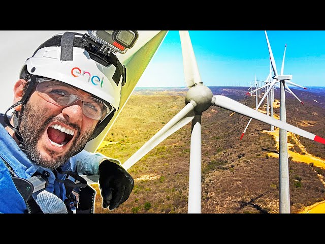 SUBIMOS num GERADOR EÓLICO #Boravê