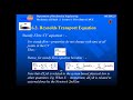 Lecture 6 Reynolds Transport Equation and Mass Conservation Equation (Part II)