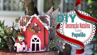 Especial de Natal – Decoração Natalina com Papelão