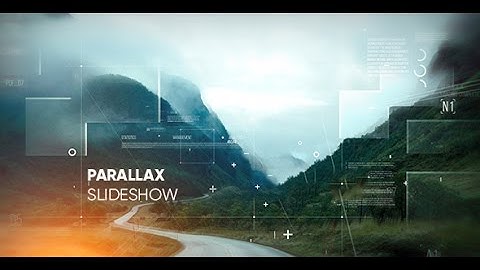 Parallax Slideshow (After Effects template)