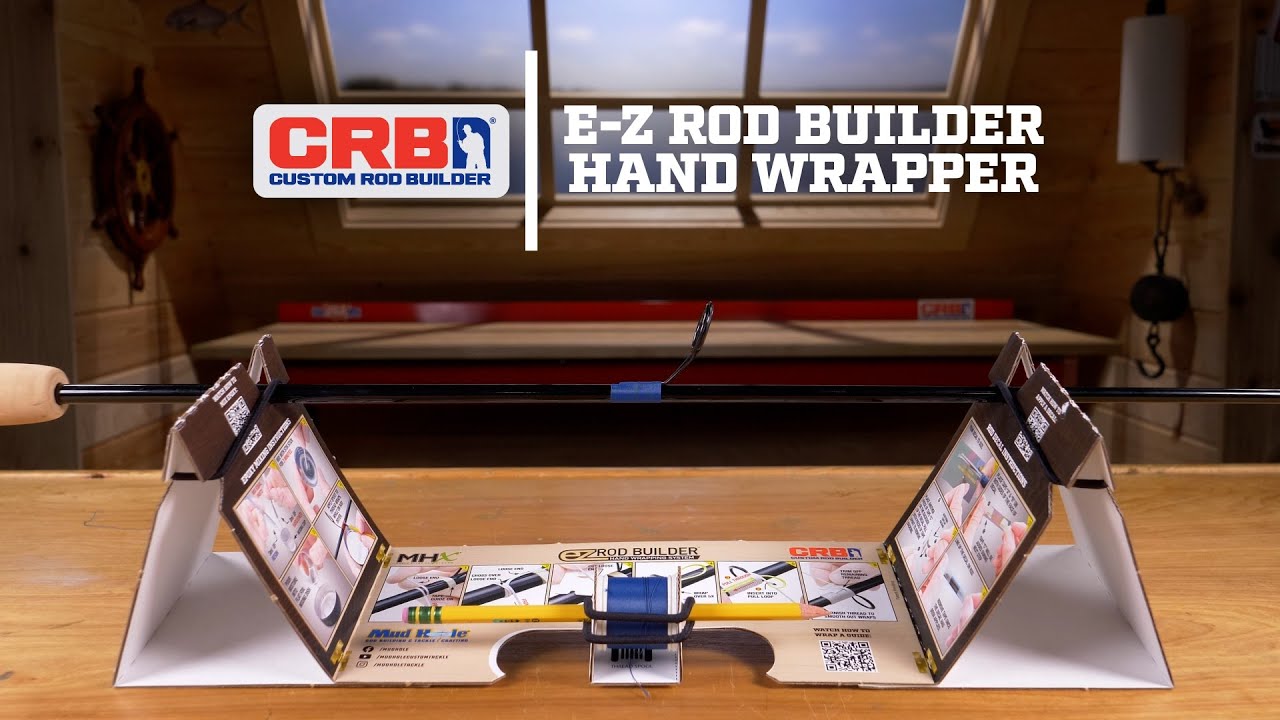 CRB eZ Rod Builder Hand Wrapper  Mud Hole Custom Tackle Product Showcase 