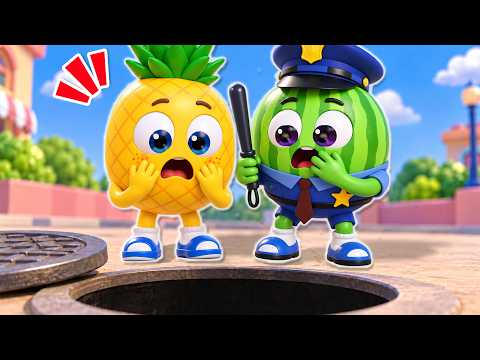 Don't Play on the Manhole Cover | Safety Rules Kids Songs & Nursery Rhymes | YUM YUM English