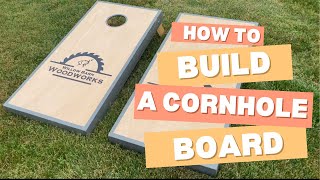 How to Build a Quality DIY Cornhole Board Pro Quality Cornhole Boards With Bonus Features