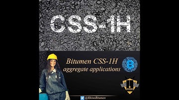 CSS-1h cationic slow setting bitumen emulsion