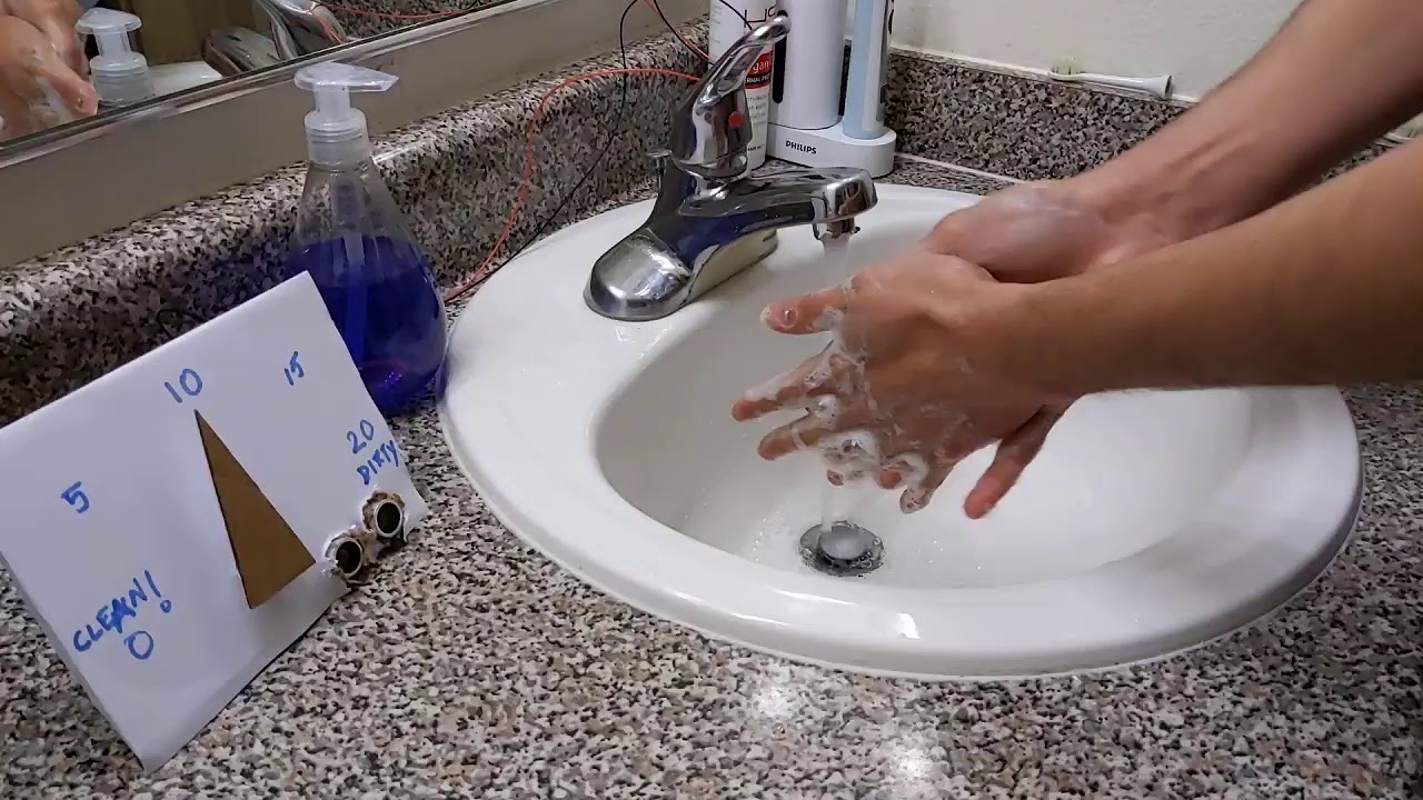 Arduino Based 20 seconds Contact-less Handwash Timer - YouTube