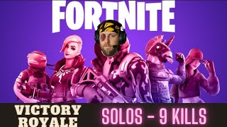 Solos Victory Royale - 9 Kills - Full Game