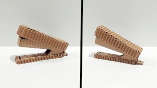 how to make a Stapler Pin in cardboard
