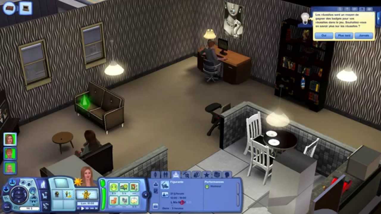 Les sims 3 Accés VipLet's play 1 2 La routine... YouTube