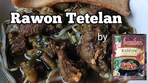 Rawon tetelan by bamboe bumbu rawon