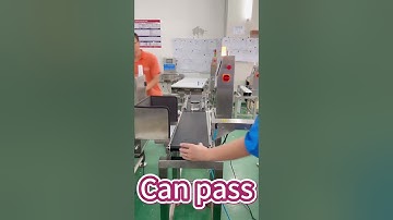 High accuracy touch screen checkweigher weight check conveyor belt check weigher for bottled product