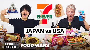 US vs Japan 7-Eleven | Food Wars | Food Insider