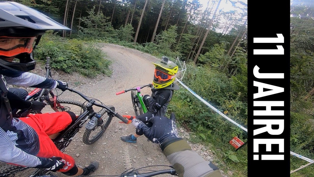 SOME LAPS! | 11 Jähriger Downhiller | Schöneck | Elstra - YouTube