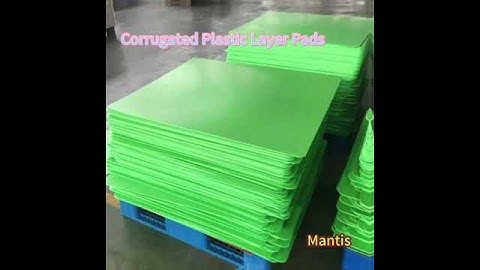 Pallet Layer Pads #PackagingSolutions #LayerPads #CorrugatedPlastic #ProtectAndTransport