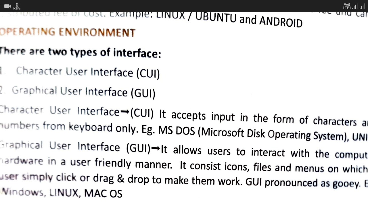 Operation system & Graphical user interface - YouTube