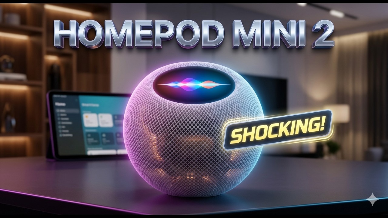 HomePod Mini 2 Release Date - Apple's New Smart Speaker is LEAKED