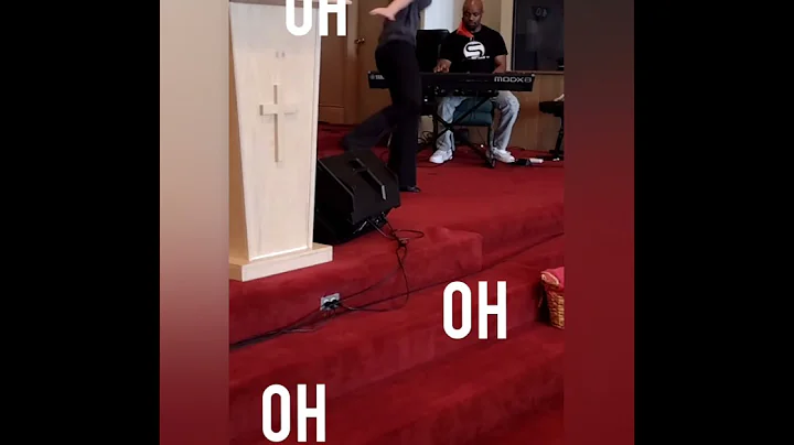 praise dance with April Garner
