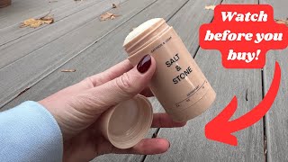 Review: SALT & STONE Aluminum Free Deodorant