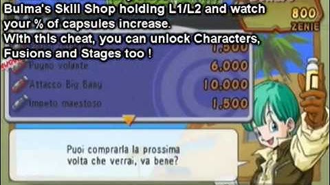 DBZ Budokai 2 Cheat- Unlock everything (Only PlayStation 2 version)