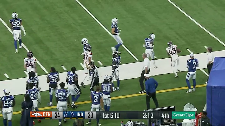 Zach Wilson's quick-hitting strike results in 33-yard catch and run by Blake Watson