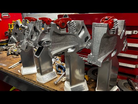 Making of the trophies