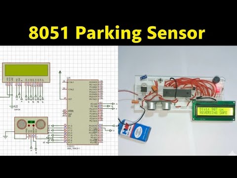 Parking Sensor Using 8051 Microcontroller | Zero Electronics 