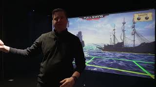 Full Swing Pro 2 0 Simulator and New Pirate Wars Golf at the 2024 PGA Merchandise Show